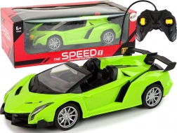 Ferngesteuertes Sportauto R/C 1:18 grün