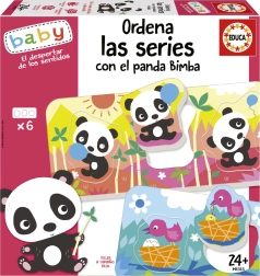 EDUCA Baby Puzzle Panda Bimba und Freunde