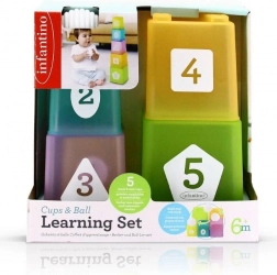 Infantino Stapelbecher mit Ball