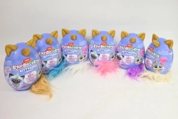 ZURU Rainbocorns Kittycorn Surprise – Überraschungs-Ei mit plüschigem Einhorn-Kätzchen