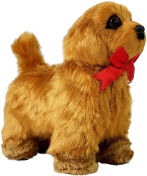 Interaktiver Hund – läuft und bellt, braun