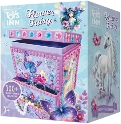 Kreative Mosaik-Schmuckschatulle FLOWER FAIRY Iris – TOYS INN