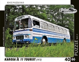 Puzzle Retrobus Karosa ŠL 11 Tourist 1973 – 40 Teile