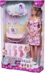 Puppe Steffi Love Hello Baby mit wachsendem Bauch und Baby