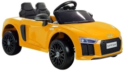 Elektrisches Kinderauto AUDI R8 Spyder – gelb