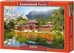 Puzzle mit 1000 Teilen – Replik des alten BYODOIN-Tempels