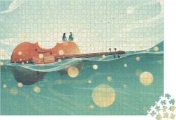 Janod Puzzle Schwimmende Geige 1000 Teile