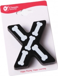 Classic World Holzbuchstabe X