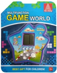 Elektronisches Taschenspiel Tetris Stern lila