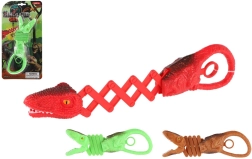 Teleskopische Dinosaurier-Greifzange für Kinder, Kunststoff, 21 cm