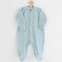 Baby-Overall NEW BABY Classic II Dino mintgrün