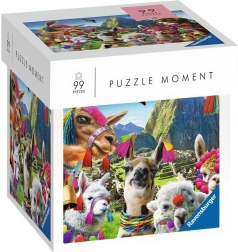 Ravensburger Puzzle Moment – Lama, 99 Teile