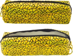 Goldenes holografisches Federmäppchen einkammerig