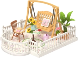 Robotsime 3D-Erweiterung für Mini-Häuser – Terrasse mit Schaukel