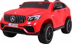 Elektrisches Kinderauto Mercedes GLC 63 S, rotes 4x4-SUV