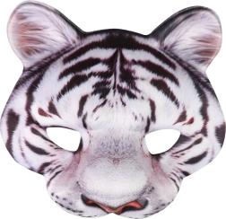Weiße Tigermaske