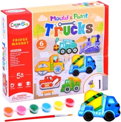 Do it yourself – Baustellenfahrzeug-Magnete