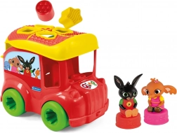 Sensorischer Steckbus Bing mit 8 weichen Bausteinen CLEMENTONI Soft Clemmy