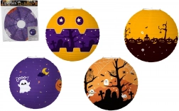 Halloween Papierlampion Kugel 30 cm