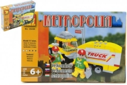 Konstruktionsspielzeug Dromader Auto mit Anhänger