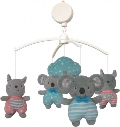 Baby-Mobile für das Kinderbett mit Kängurus und Koalas BABY MIX