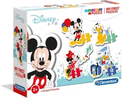 Mein erstes Puzzle MICKEY MOUSE 4-in-1 (3, 6, 9, 12 Teile) – CLEMENTONI