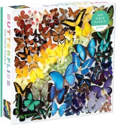 Puzzle Regenbogen-Schmetterlinge 500 Teile GALISON