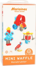 Konstruktionsbausteine Mini Wafle 70 Stk für Jungen Marioinex
