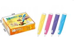 3D-Stift mit Filament, Ständer und USB-Kabel – 1 Stück