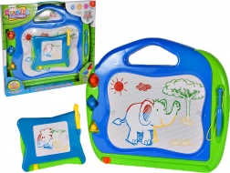 Bunte magnetische Zeichentafel 2-in-1 Elefant