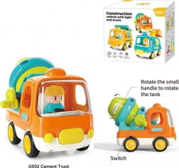 Interaktiver Betonmischer für die Kleinsten