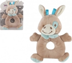 Plüsch-Rassel Esel 18 cm