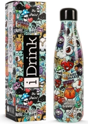 Thermoflasche Urban mit Graffiti-Motiv