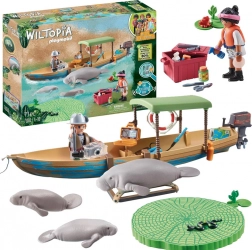 Playmobil Wiltopia Bootsexpedition – Rettung der Manatis (71 Teile)