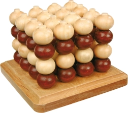 Small Foot 3D-Holz-Tic-Tac-Toe