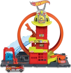 Hot Wheels City Super-Feuerwache mit Looping