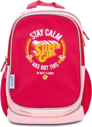 Vorschulrucksack SUPER GIRL stay calm