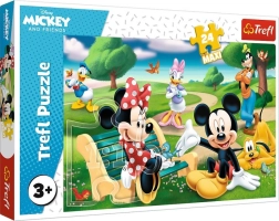 Puzzle 24 Maxi – MICKEY MOUSE und Freunde – TREFL