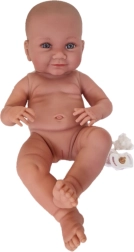 Llorens New Born Mädchen – realistische Babypuppe 40 cm, Ganzvinylkörper