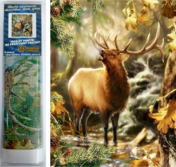 Norimpex Diamantmalerei Ruf des Waldes 30x40 cm