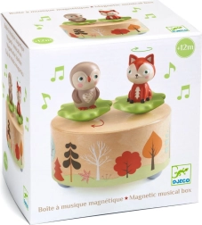 Spieluhr mit Eule und Fuchs DJECO