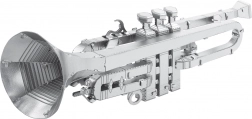 Metal Earth 3D Metallpuzzle Trompete