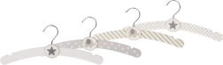 Graues Kleiderbügel-Set