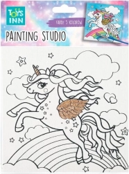 Malset Canvas Unicorn Rainbow
