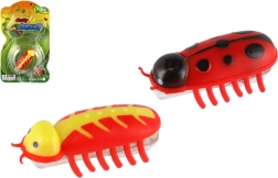 Interaktiver krabbelnder Käfer mit Batterie, Kunststoff, 4,5 cm