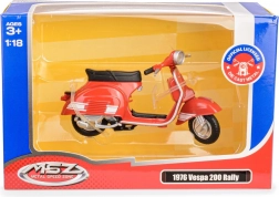 Vespa 200 Rally Roller-Modell 1:18 rot (1976)