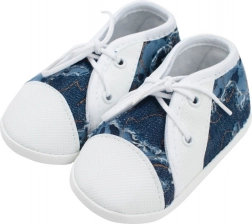 Baby-Krabbelschuhe Sneaker New Baby blau 0–3 Monate