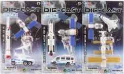 Weltraumset aus Metall