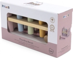 VIGA PolarB Holzklopfbank mit Hammer Lisek Montessori