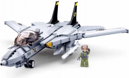 Bausatz des Jagdflugzeugs F-14 TOMCAT Sluban ModelBricks